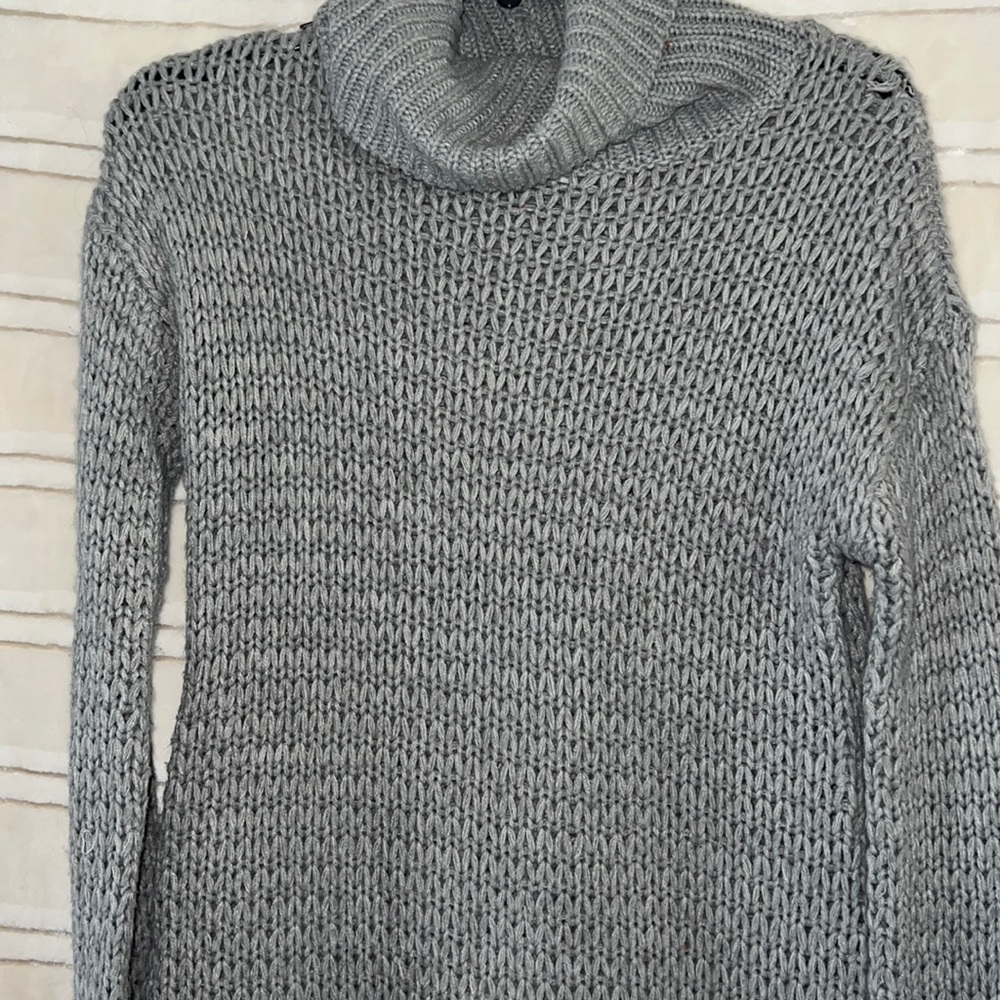 Charlotte Russe ReVamped XS Gray Sweater